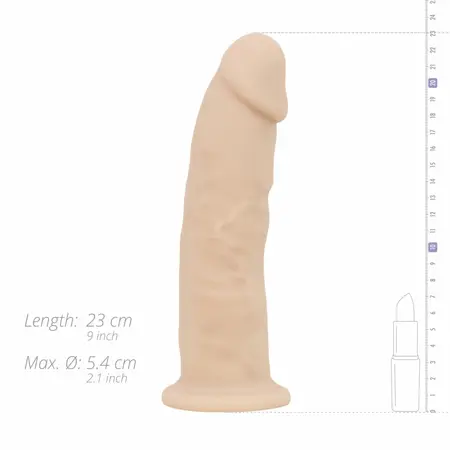 Real Fantasy Deluxe Xavier silikonski intimni model 23 cm sa fleksibilnim stablom