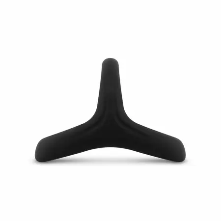 Sinner Gear fleksibilni silikonski dupli prsten Anatomical crni 8719934004320