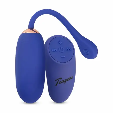 Teazers vibrirajuće jaje, model sa 10 funkcija, USB punjenje, ljubičasta boja