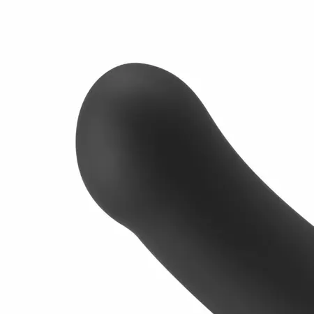 No-Parts Parker Intimni silikonski model 19.5 cm Crni Ergonomska krivina