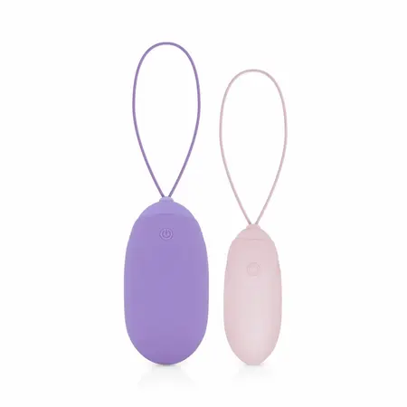 Easytoys Luv Egg XL Purple, silikonska intimna igračka na daljinsko upravljanje