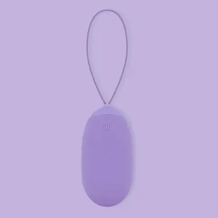 Easytoys Luv Egg XL Purple, silikonska intimna igračka na daljinsko upravljanje