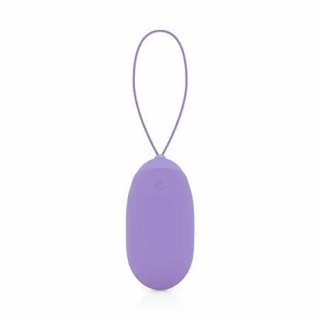 Easytoys Luv Egg XL Purple, silikonska intimna igračka na daljinsko upravljanje