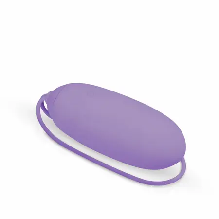 Easytoys Luv Egg XL Purple, silikonska intimna igračka na daljinsko upravljanje