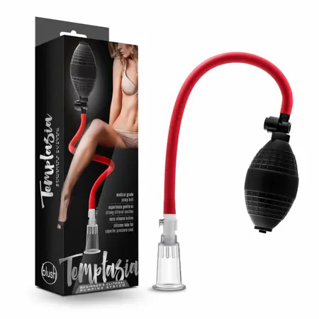 Blush Temptasia intimni vakuumski sistem u crnoj boji, set za početnike