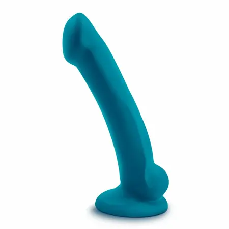 Blush Temptasia Reina silikonska intimna igračka tirkizna 18.4 cm kompatibilna sa pojasom