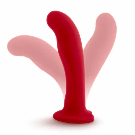 Blush Temptasia Jezebel silikonski dildo tamnocrveni 15.8cm