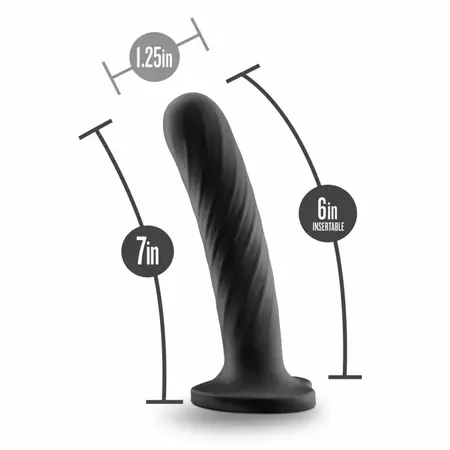 Blush Temptasia Twist Large - Intimni silikonski sistem sa vakuum bazom