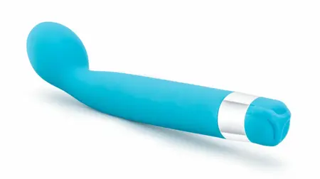 Rose Scarlet G Blue - Vibrating Intimate Device, Angled G-Spot, Multispeed