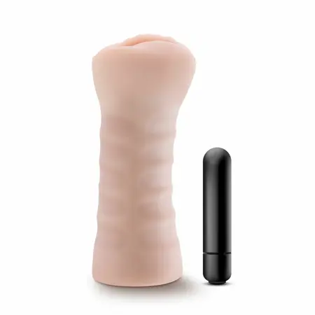 Blush M za muškarce Ashley intimni stimulator sa vibrirajućim metkićem od X5 materijala