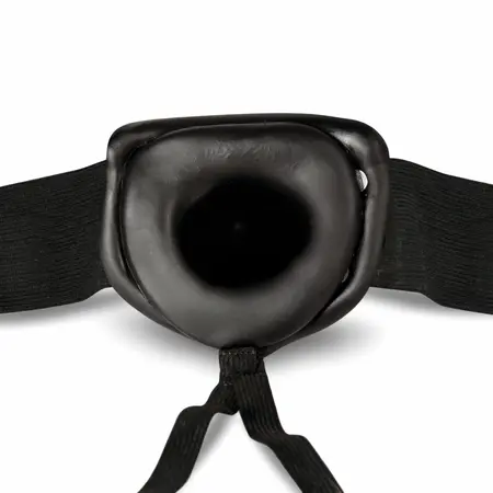 Dr. Skin šuplji strap on sistem 16.5 cm crni podesivi pojas