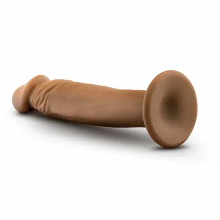 Dr. Skin Dr. Small Model 6.5'' with Suction Cup Mocha PVC