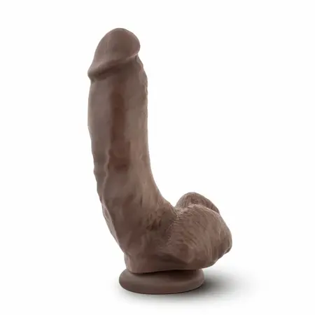 Dr. Skin Mr. Mayor 9'' Chocolate intimni model sa vakuumskim postoljem