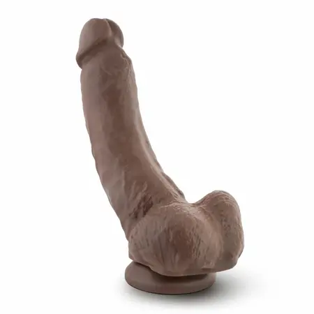 Dr. Skin Mr. Mayor 9'' Chocolate intimni model sa vakuumskim postoljem