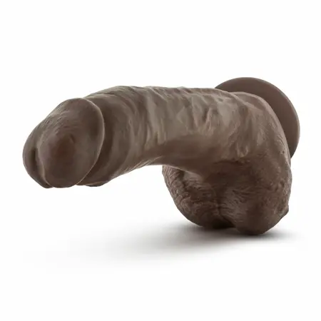 Dr. Skin Mr. Mayor 9'' Chocolate intimni model sa vakuumskim postoljem