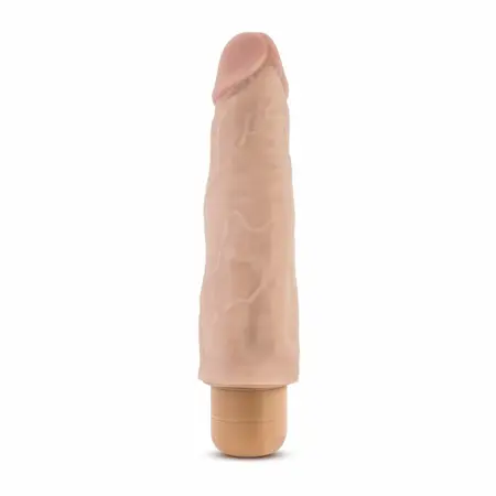 Dr. Skin Vibe No.14 Vibrating Intimate Device, Beige, Large Size
