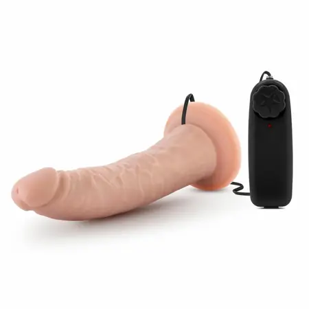 Blush Dr. Skin Dr. Dave Vanilla Vibrating Model with Suction Cup 18 cm