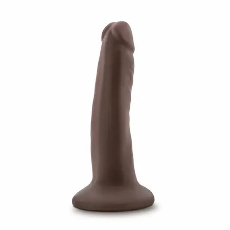 Blush Dr. Skin Model 5.5” Chocolate - Compact Intimate Accessory with Suction Mount