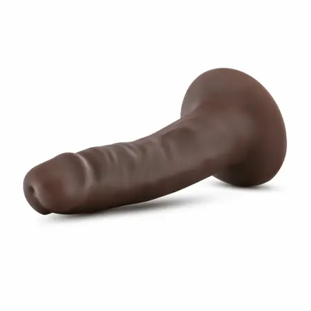 Blush Dr. Skin Model 5.5” Chocolate - Compact Intimate Accessory with Suction Mount