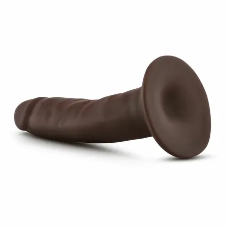Blush Dr. Skin Model 5.5” Chocolate - Compact Intimate Accessory with Suction Mount