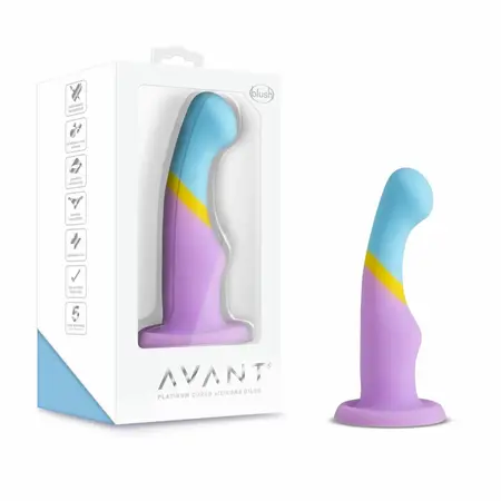 Blush Avant D14 Heart of Gold silikonski model sa usisnom čašom 18 cm