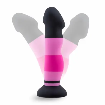 Blush Avant D4 Silicone Intimate Model with Suction Cup Pink 18.5 cm