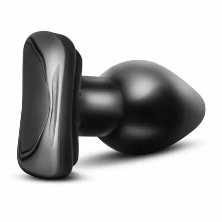 Blush Novelties Anal Adventures XL Plug Black, veliki silikonski analni čep