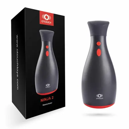 OTOUCH Ninja 2 automatski intimni uređaj sa sistemom naduvavanja, crni
