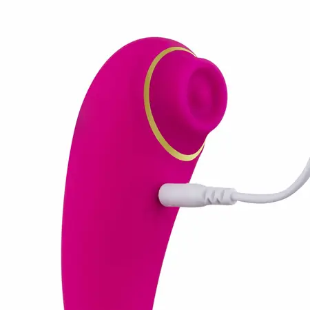 Teazers Tapping intimni stimulator, 6 modova, vodootporan, USB, 24mm, roze