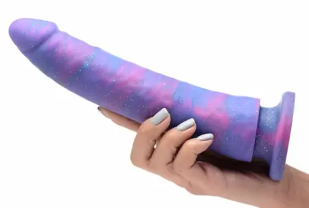 Blush Novelties Magic Stick Silicone Intimate Device 24cm Glitter Edition