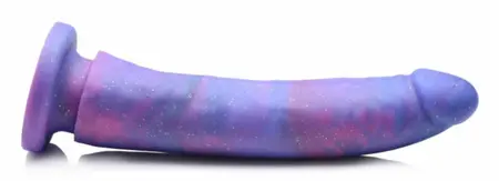 NS Novelties Magic Stick silikonski model od 20cm sa šljokicama i vakuum postoljem