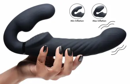 Swirl Black bežični intimni sistem bez kaiševa sa lopticom na naduvavanje