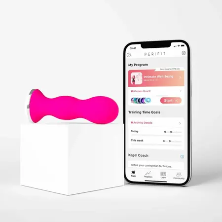 Perifit Care Original Pelvic Floor Trainer Bluetooth App-Controlled Pink