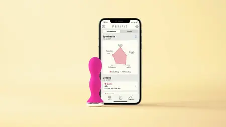 Perifit Care Original Pelvic Floor Trainer Bluetooth App-Controlled Pink