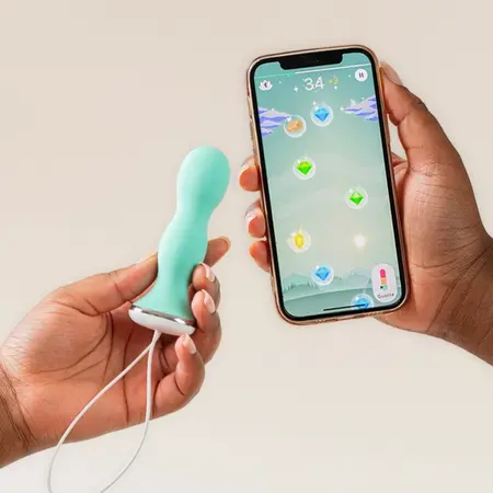 Perifit Care Connected Kegel Trainer - Smart Pelvic Floor Exerciser, Grey