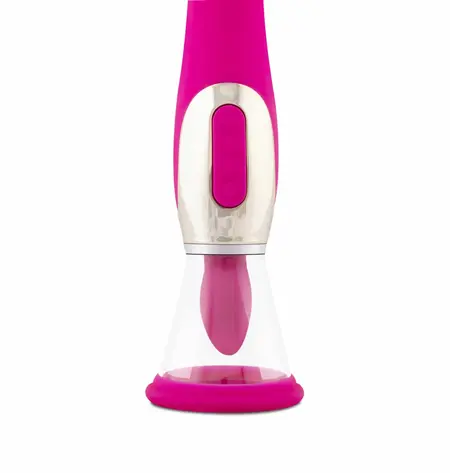 Teazers Pleasure Pump Pink multifunkcionalni sistem sa vibratorom za G tačku