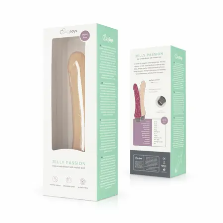 Jelly Passion Flexible Vibe by Dream Toys, mekani materijal, 18 cm, roze