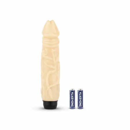 Jelly Supreme fleksibilni model, žilavi intimni vibrator, 21 cm, providan