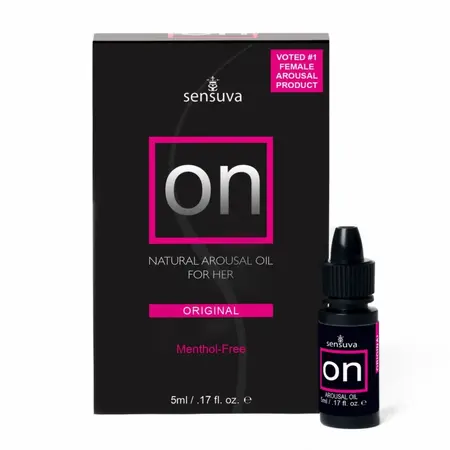 Sensuva On For Her Ultra Intimate Oil 5 ml, unapređena biljna formula