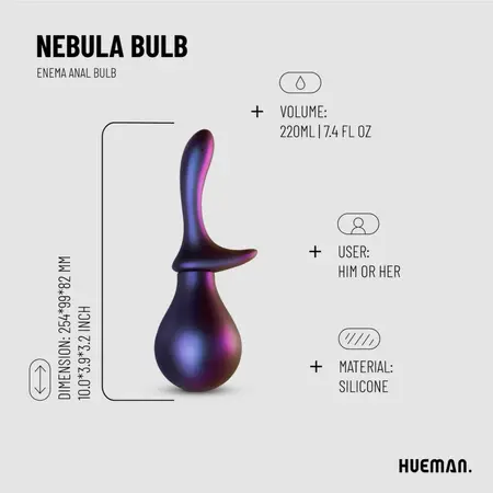 Hueman Nebula Bulb Analni higijenski sistem - Kompaktni alat za čišćenje