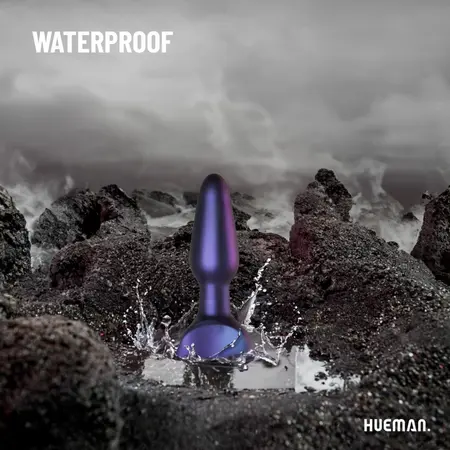 Hueman Space Force vodootporni silikonski plug sa vibracijom i potiskivanjem