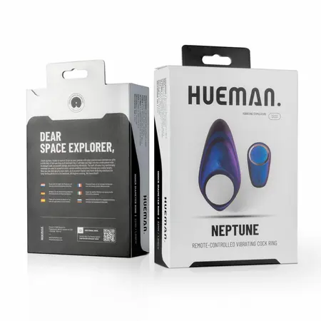 Hueman Neptune vibrirajući intimni prsten sa daljinskim upravljačem, vodootporan