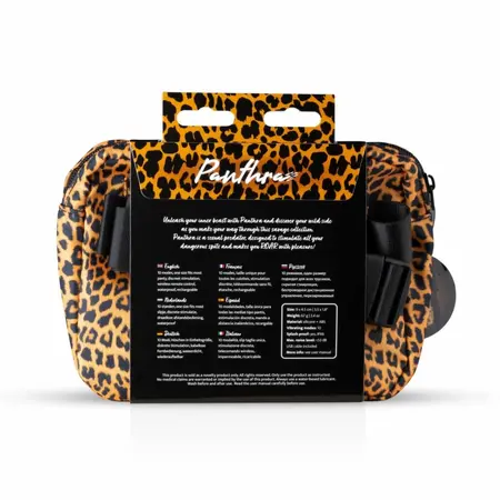 EasyToys Tania Wearable Panty Vibe with Remote - Black, Compact Design