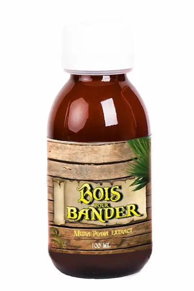 Bois Bande Herbal biljne kapi Uniseks 100ml - Muira Puama & Đumbir