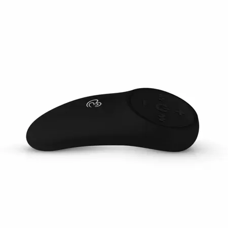 Easytoys XL vibrirajuće silikonsko jaje na daljinsko upravljanje crno