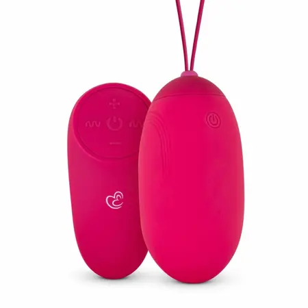 Easytoys XL Bežično vibrirajuće jaje Pink - Daljinski, Vodootporno, Silikon
