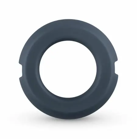 Boners Adjustable Silicone Enhancement Ring with Steel Core, Black