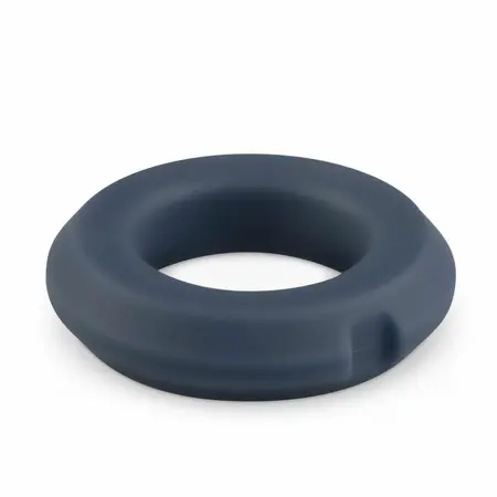 Boners Adjustable Silicone Enhancement Ring with Steel Core, Black
