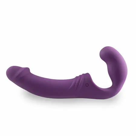 EasyToys punjivi intimni masažer sa dva kraja ljubičasti 10 modova vibracije