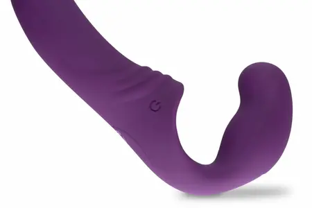 EasyToys punjivi intimni masažer sa dva kraja ljubičasti 10 modova vibracije
